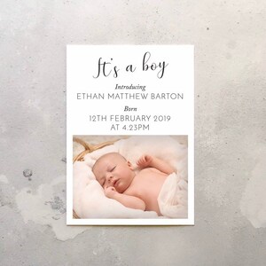 It’s a Boy/Girl New Baby Announcement Cards, It’s a Girl / It’s a Boy New Baby Cards, Blue announcement cards, Pink Announcement Cards