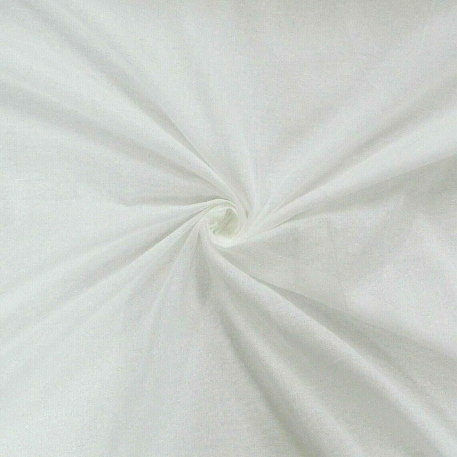 Egyptian Cotton Muslin Fabric Cream & White All Crafts Etsy UK