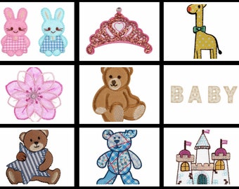 Sew On Iron On Embroidered Motifs Patches Fabric Applique Crafts Choose Designs