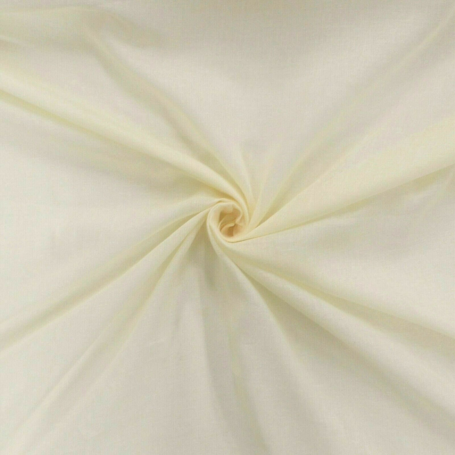Egyptian Cotton Muslin Fabric Cream & White All Crafts Etsy UK