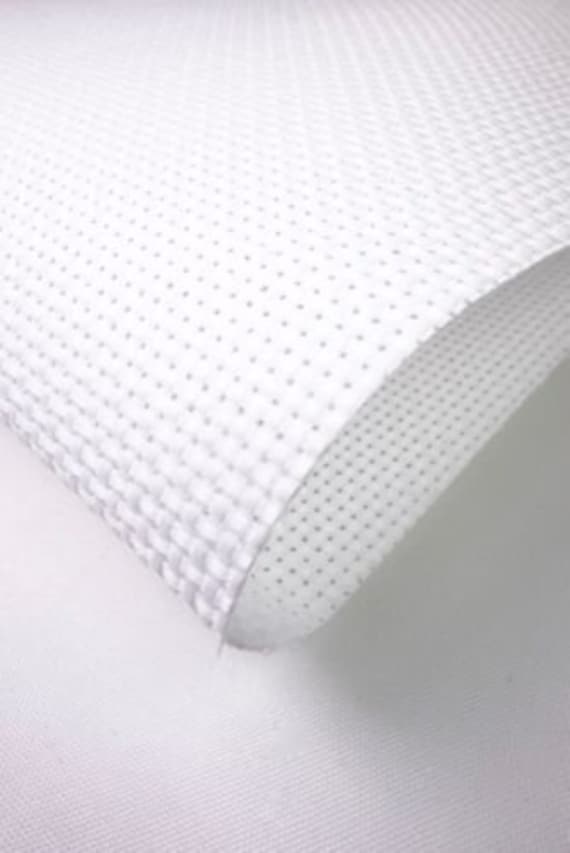 FineInno 14 Count Aida Cloth – 6-Piece Pack, 18x12 Inch White Cross-Stitch Fabric For Embroidery - View #2
