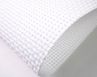 AIDA FABRIC 14 Count White Various Sizes Cross Stitch Fabric