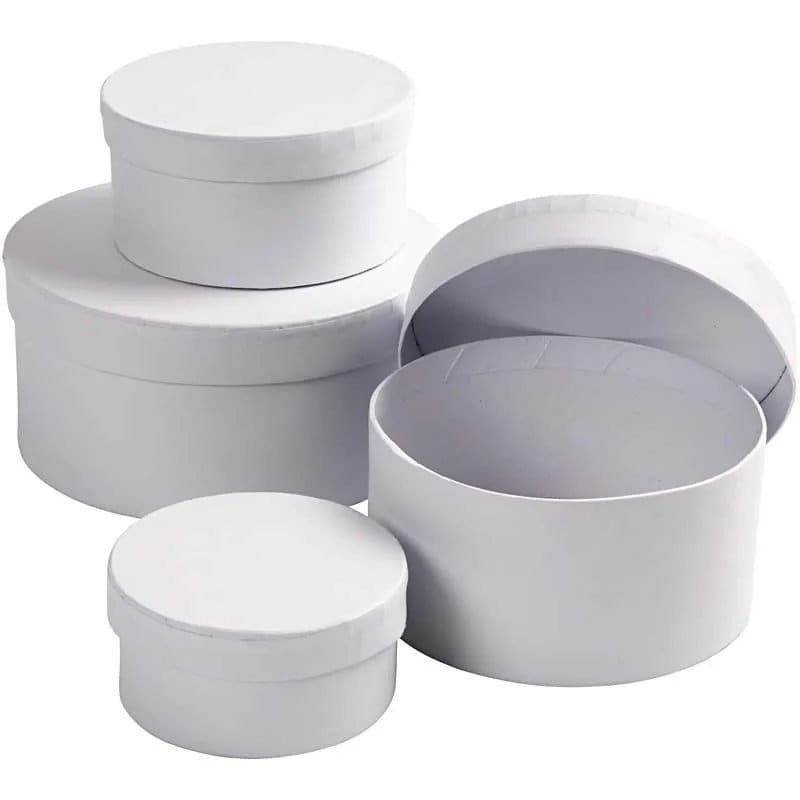 Bulk Small Round Paper Mache Boxes - Paper Mache - Basic Craft Supplies -  Craft Supplies