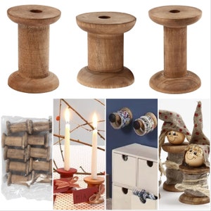Wooden Cotton Reels -  UK