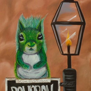 Buddy the Green Squirrel