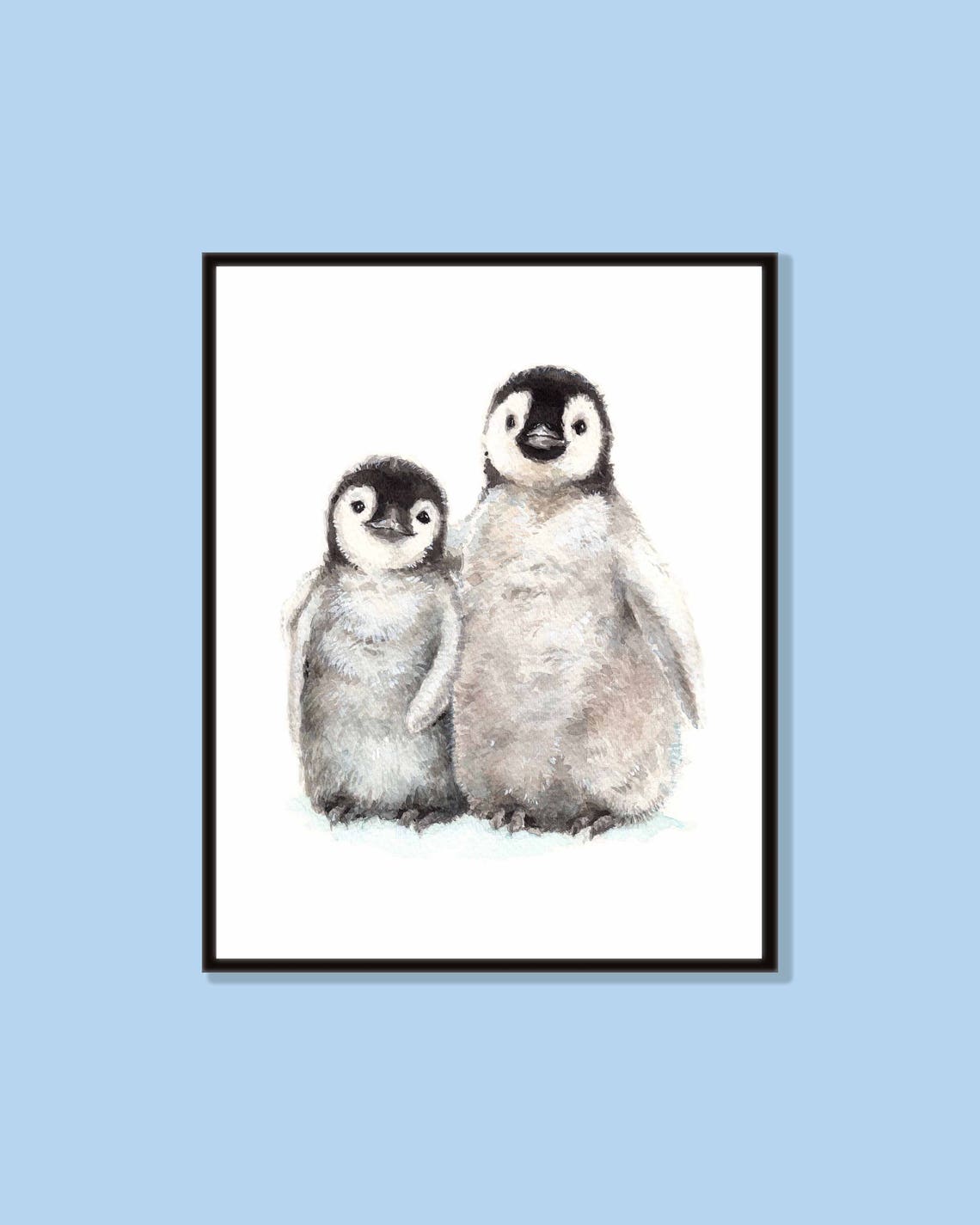 Little Penguins 1 Nursery Art Antarctic Animals Polar - Etsy