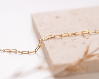 BALI Bracelet 14k Gold-Filled, minimal layering chain