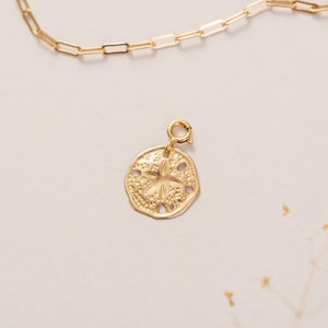BALI Pendant only 14k gold filled chain, dollar star pendant