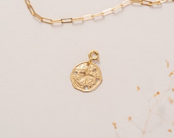 Pendentif Seulementen Or Gold filled 14 carats de style minimal chic, Collier BALI