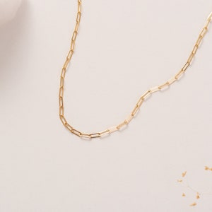 BALI necklace 14k gold filled chain, Stacking chain necklace, Layering gold filled chain, Thick gold chain