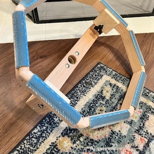 UNSTAINED 14&quot; Octagonal Rug Hooking TOP ONLY &gt;&gt; No base included