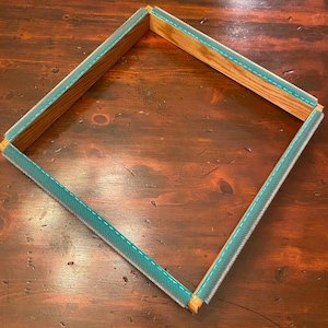 14x14 punch needle frame and 20&quot; octagonal top