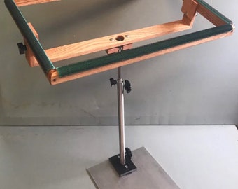 Large Base 15x25" Rug Hooking Floor Stand