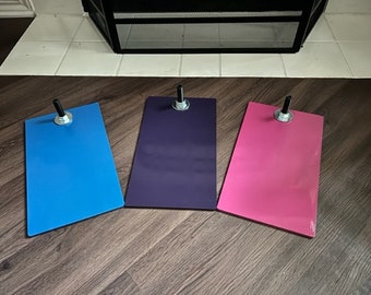 Add a Splash of Color K&#39;s Creations Metal floor stand bases! Three deep beautiful colors to choose from!