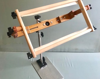 K's Creations metalen handwerkstandaard met schuifraam, gratis canvasclips!