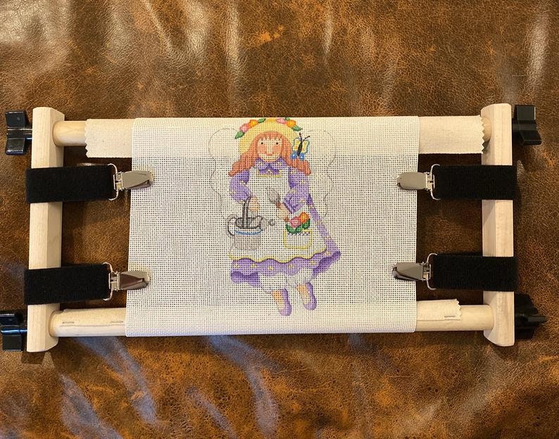 K's Creations キャンバス クリップは、針仕事、ニードルポイント、クロスステッチなどに使用できます。