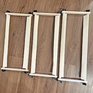 K&#39;s Creations Large Stitcher&#39;s Pack of Needlework Scroll Frames | Holds Needlepoint, Cross Stitch, Embroidery, Quilting