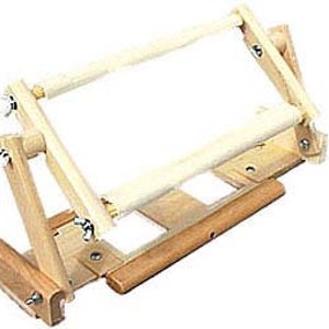 K&#39;s Creations BABY Original Needlework LapFrame | Comes with 13&quot; Scroll Frame | Holds Pieces 9&quot; to 13&quot;