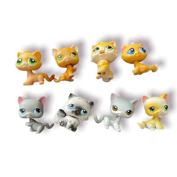 Pickyourown Littlest Pet Shop Cat Figurine 2000s Y2K 100 Etsy