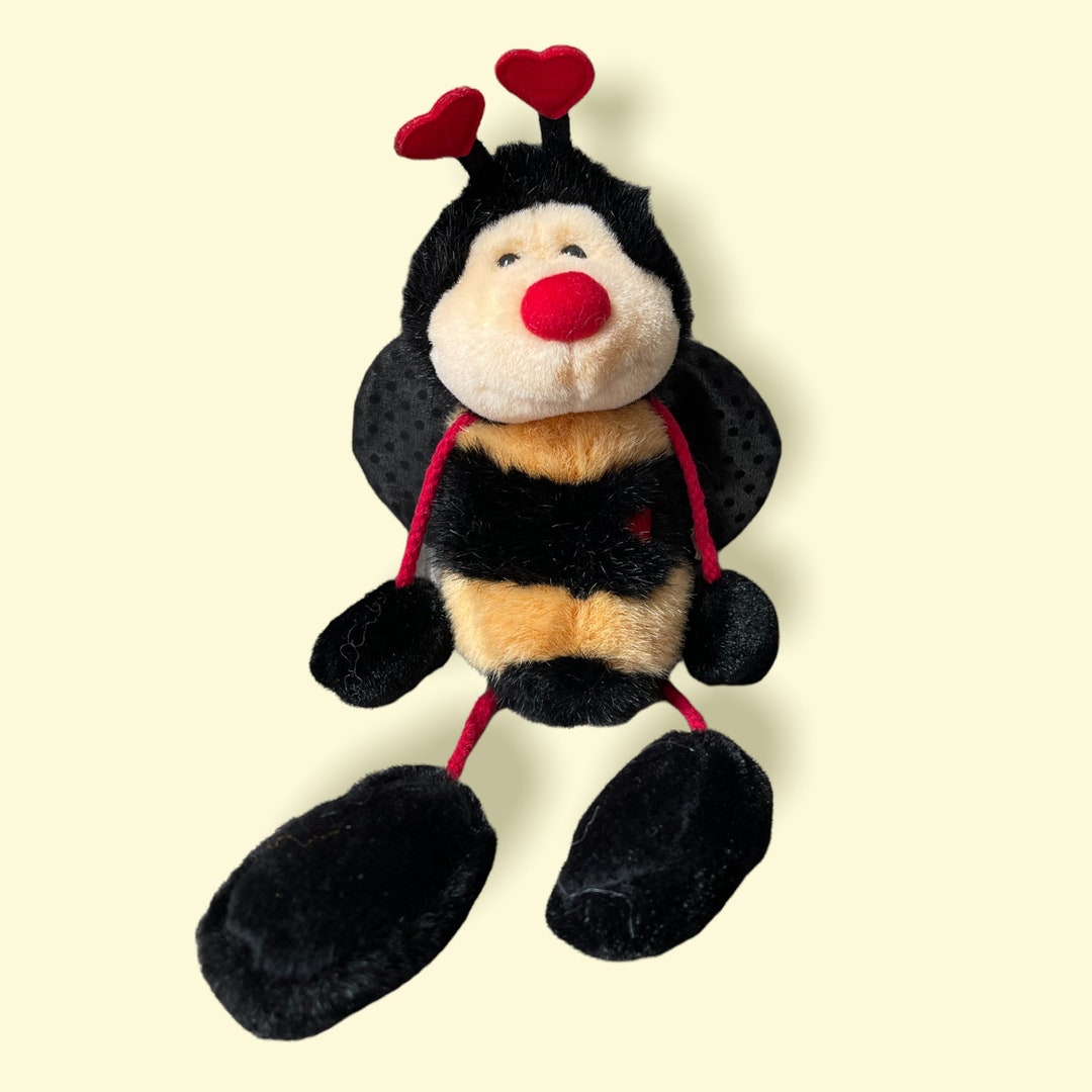 Vintage 2000s Russ Bumble Bee Shelf Sitter Stuffed Animal Love - Etsy