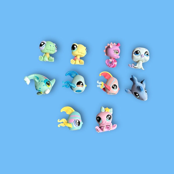 Pick-Your-Own Littlest Pet Shop Sea Creature 100% Authentic