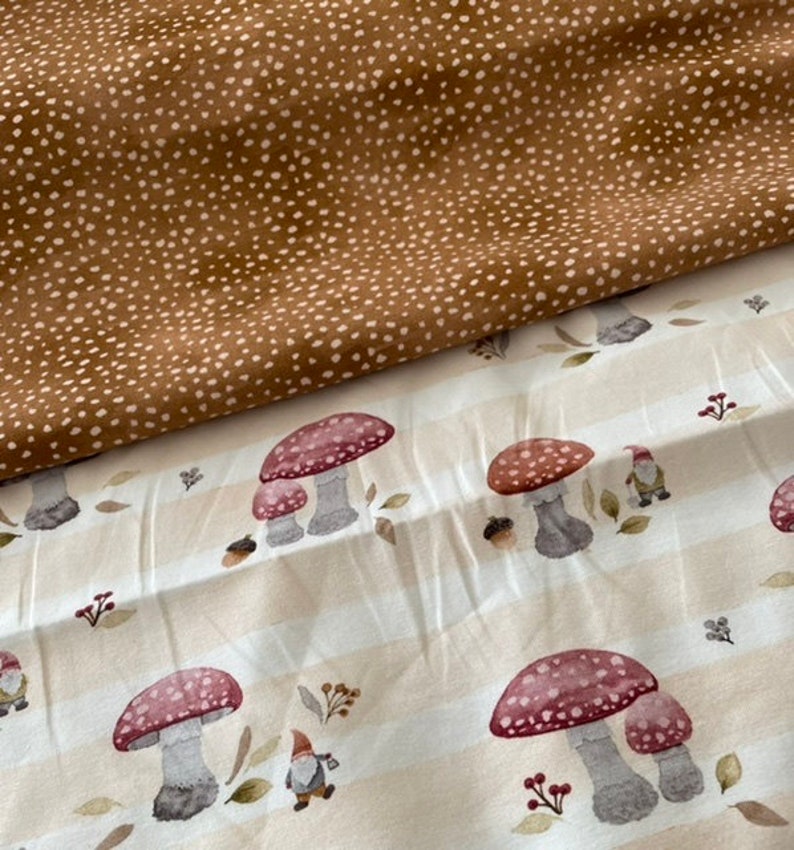 Shirt fabric polka dots image 3