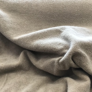 beige terry cloth