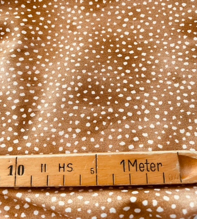 Shirt fabric polka dots image 1