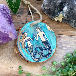 Mermaid Birch Hanging