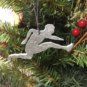 Hurdler Black Slate Bombka świąteczna - personalizowana grawerem laserowym