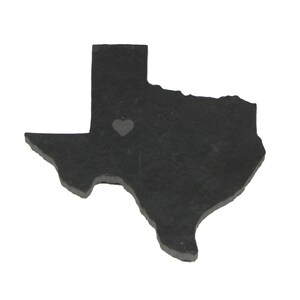 Texas Slate Fridge Magnet- Personalized with Laser Engraving