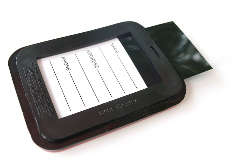 Luggage Tag My Bag Heart Love Heavy Duty Large Reinforced Bag Etsy.de