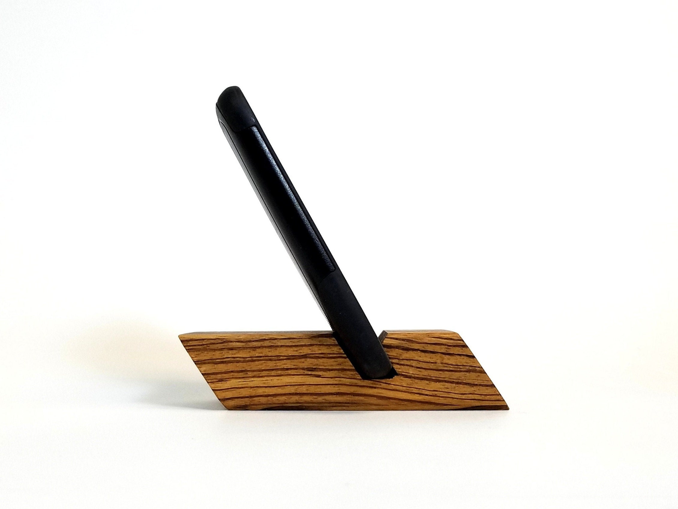 Phone Stand Amplifier Speaker and Dock System in Zebrawood & Etsy