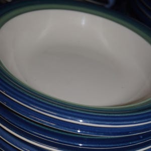 Pfaltzgraff OCEAN BREEZE 8 1/4&quot; Rimmed Soup Cereal Pasta Bowl 10+ Avl