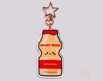 Keychains - Cute Yogurt Drink Charm