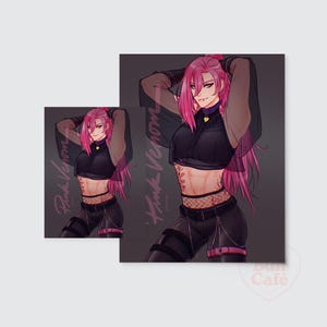 Art Prints - Sk8 the Infinity Art Print - Cherry Blossom Punk S Persona