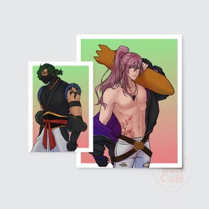 Art Prints - Sk8 the Infinity Art Print - Matcha Blossom - Joe Cherry Blossom Style Swap - 5&quot; x 7&quot; or 8&quot; x 10&quot;
