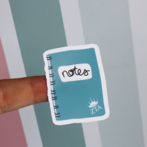 Zeta Tau Alpha Sticker,  Sorority Sticker, FREE SHIPPING Zeta Tau Alpha Swag, Zeta Tau Alpha Decals, Sorority Swag, Sorority Decal