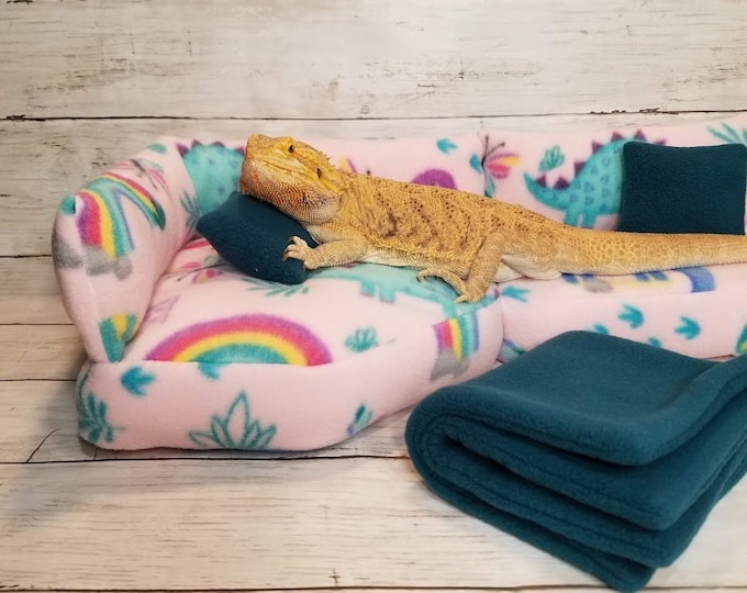 Bearded Dragon Couch Bearded Dragon Sofa Bearded Dragon Bed Etsy
