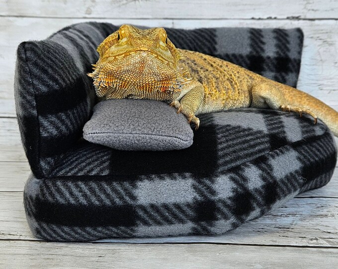 Bearded Dragon Couch Bearded Dragon Sofa Bearded Dragon Bed Etsy