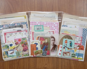 Vintage Ephemera Pack: 30 Piece Mixed Paper for Journaling