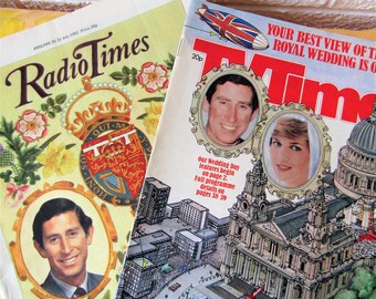 Image of radio times the royal wedding 1981