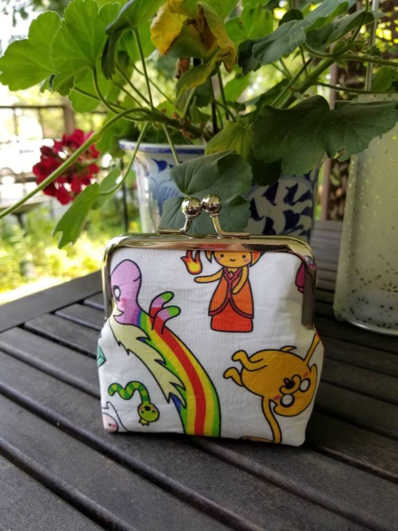 4 coin purse Adventure Time characters