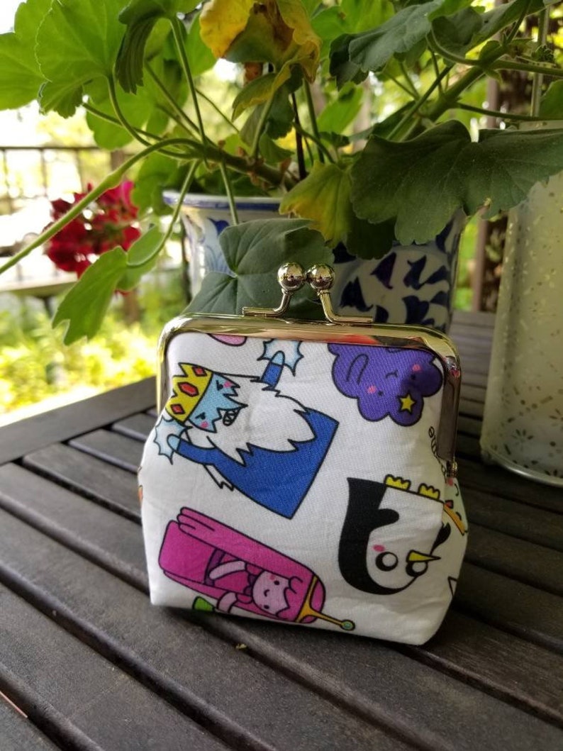 4 coin purse Adventure Time characters
