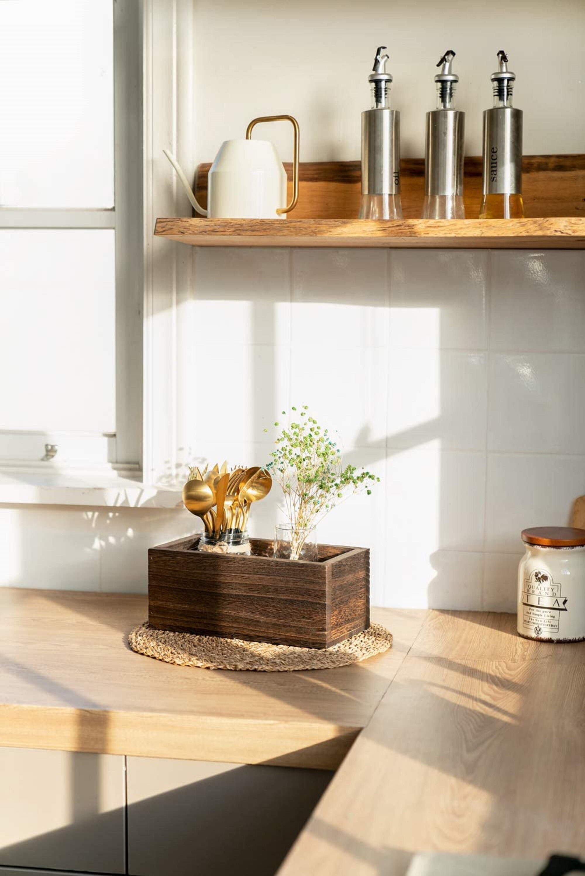 Wood Organizer for Countertop Bill Organizer Letter Holder Etsy