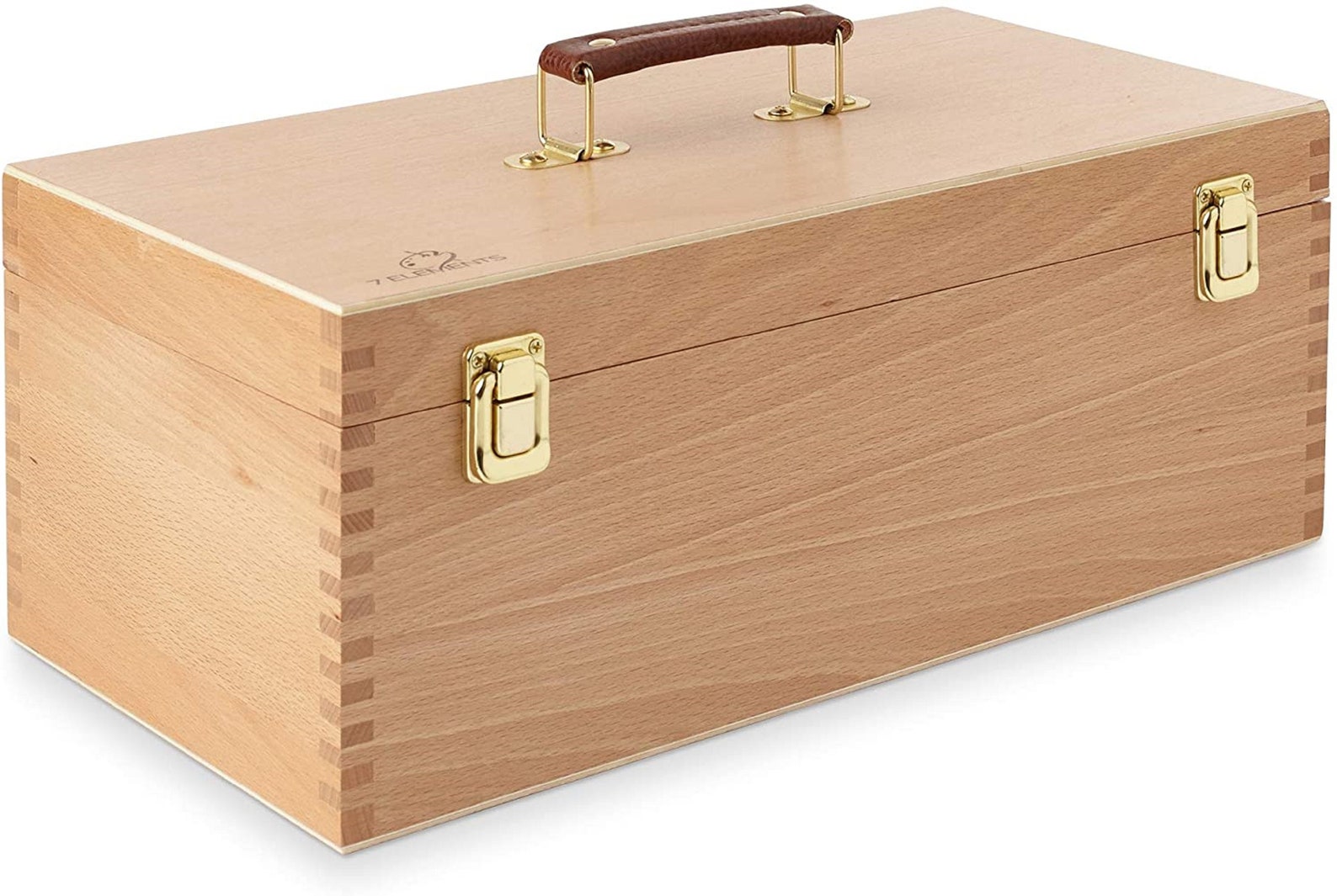 Beechwood Large Artist Tool Box Art Supplies Storage Etsy