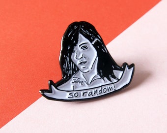 Ja'mie Enamel Lapel Pin - Ja'mie Summer Heights High Pin - Chris Lilley - So Random - Funny Gift - Gift For Friend - Best Friend Present