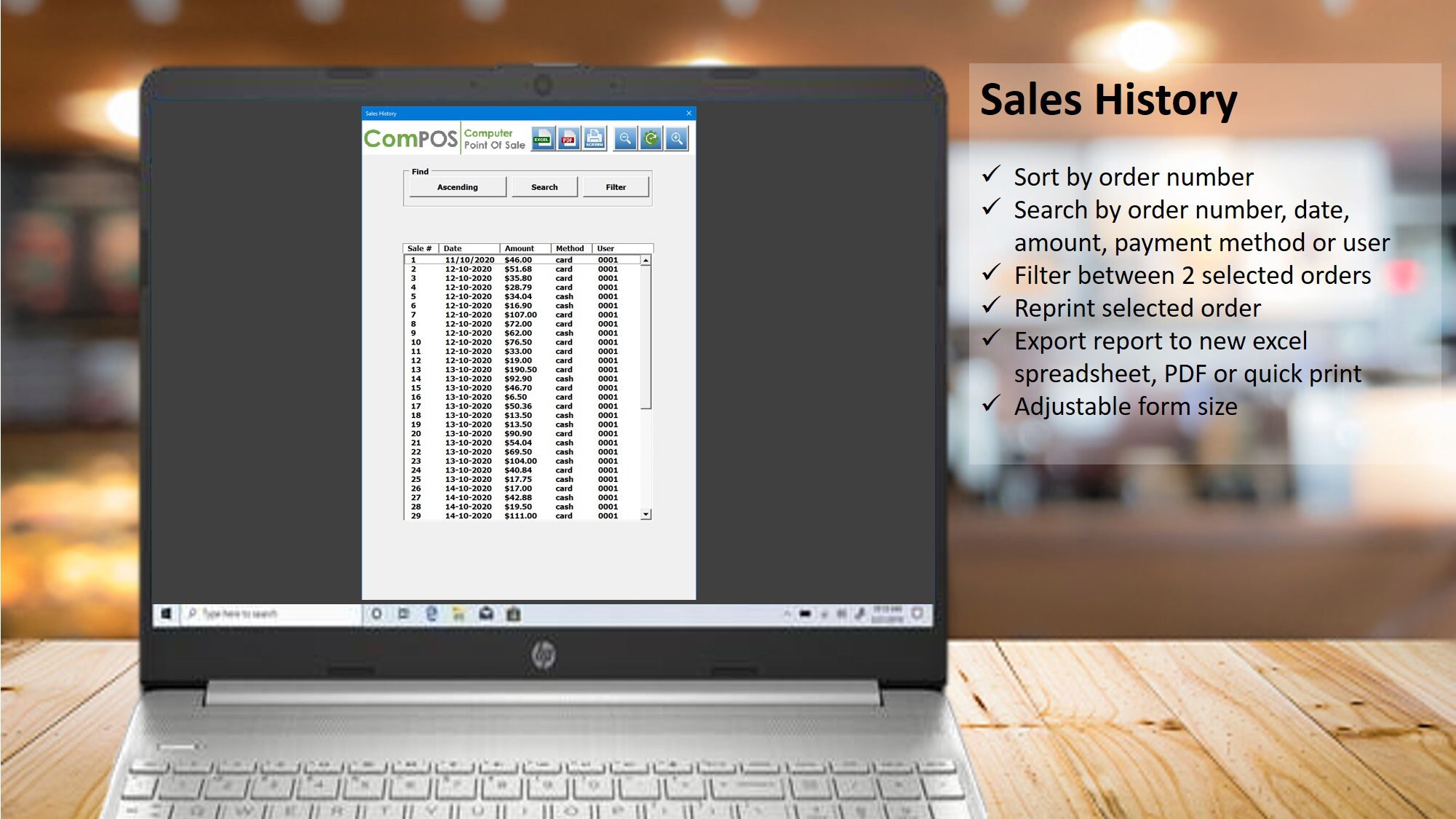 Computer Point of Sale Excel VBA POS Workbook instant Etsy Singapore