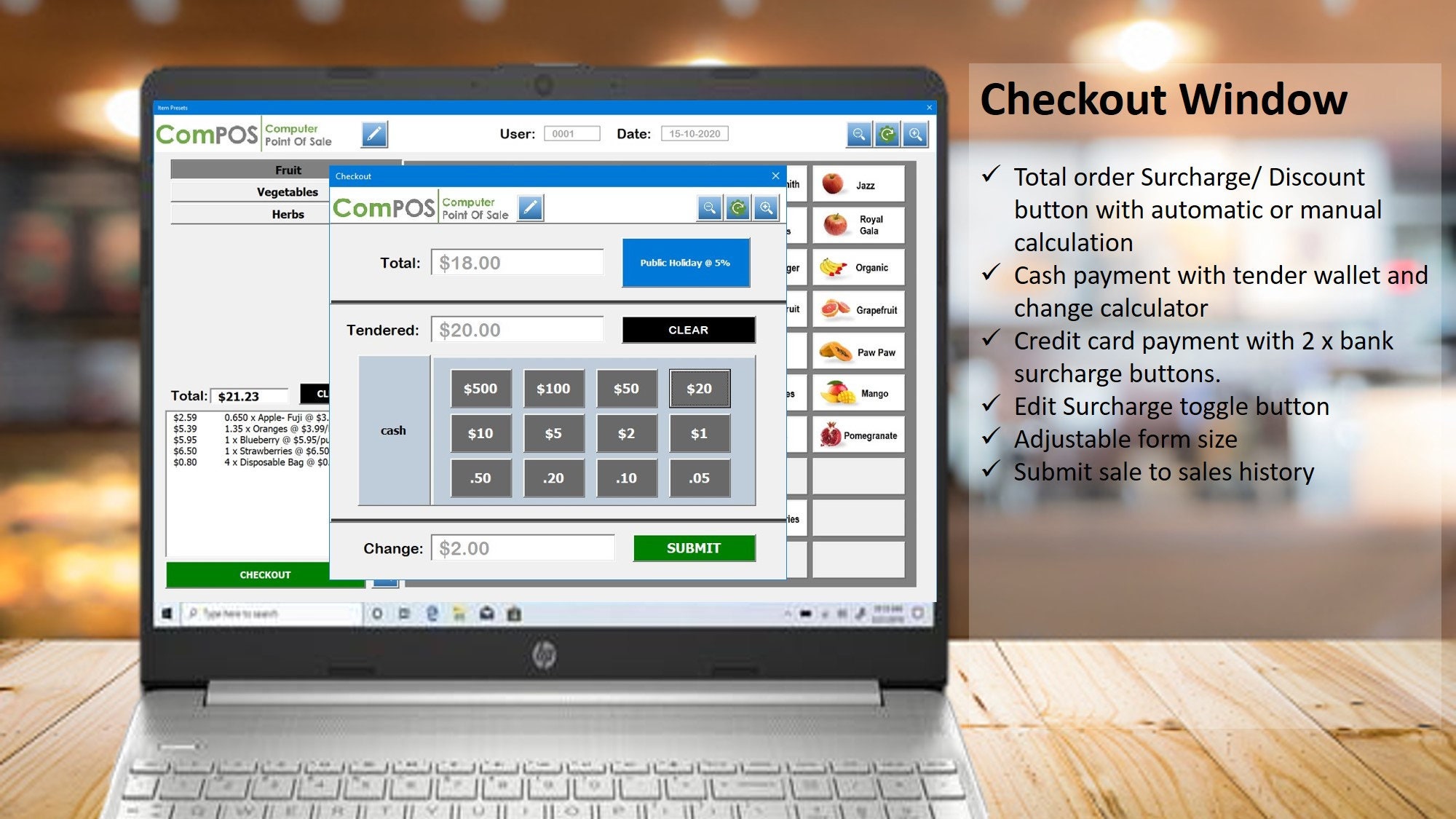 Computer Point of Sale Excel VBA POS Workbook instant Download Etsy