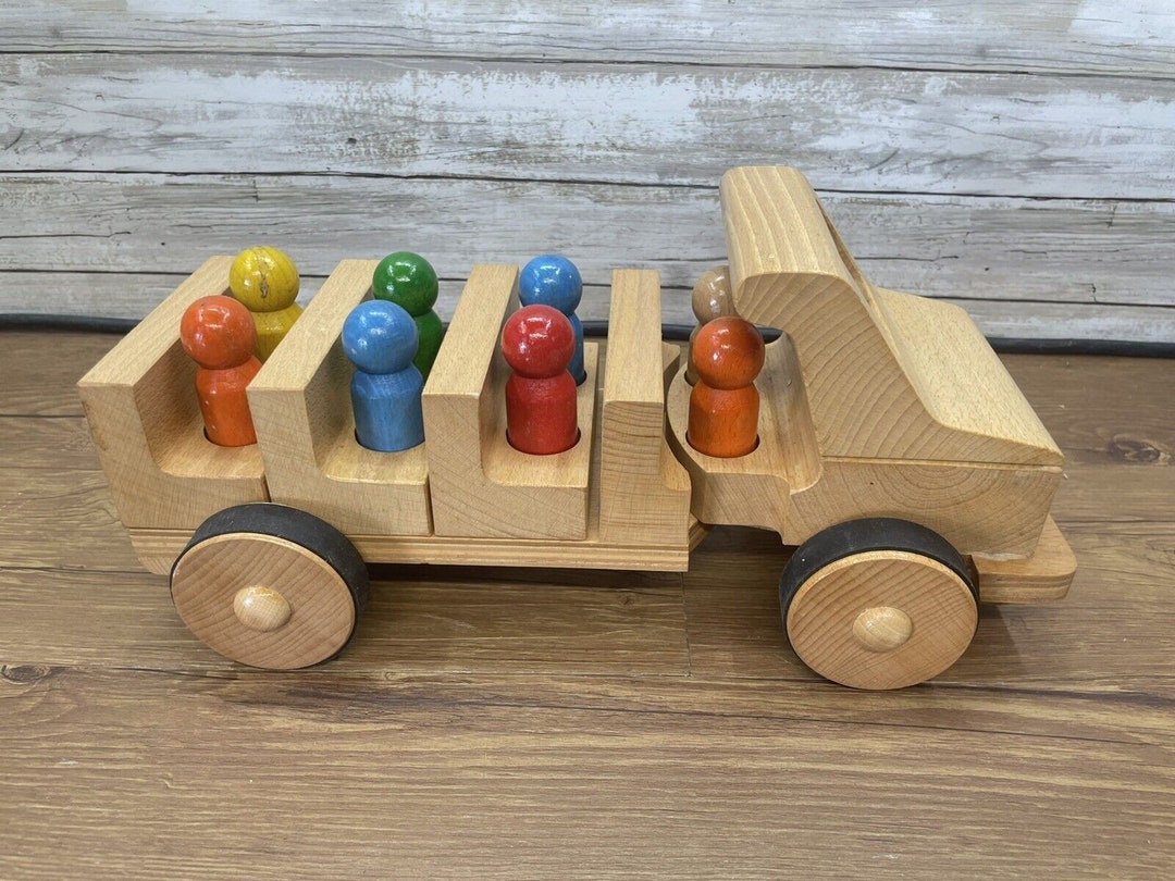 Creamobil Wooden Toys Made in Germany Preschool Kids Wood Etsy